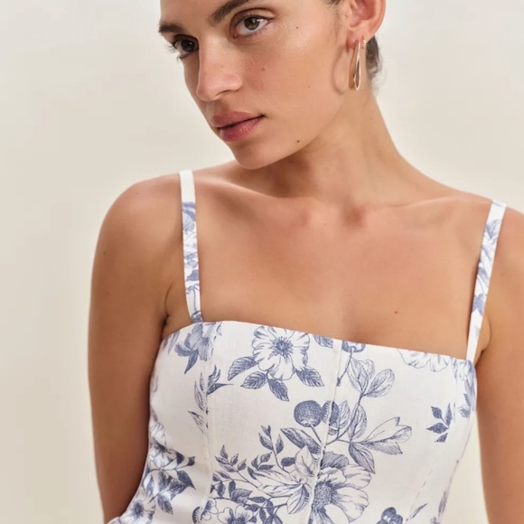 Reformation Katarin Linen Dress - Picture 4 of 4